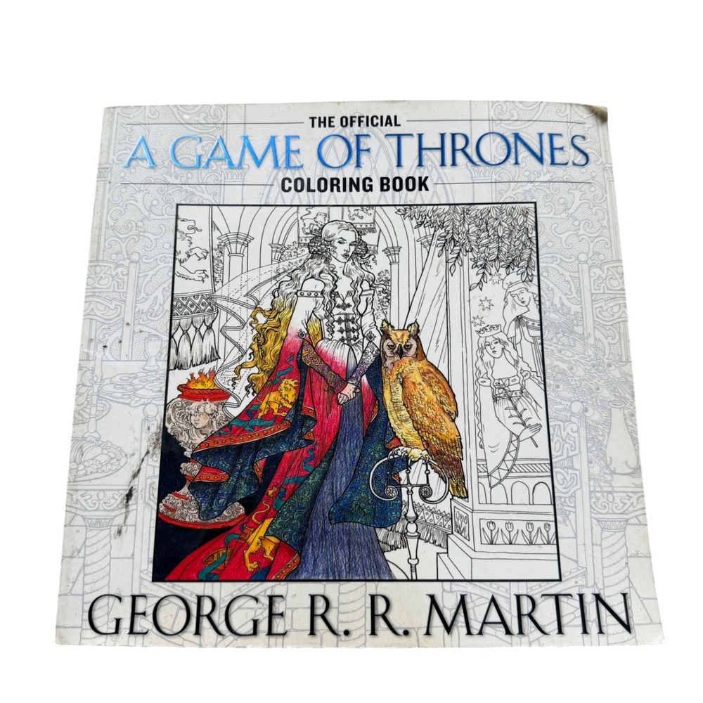 Game of Thrones Coloring Book Paperback Multicolor Fantasy George R R Martin